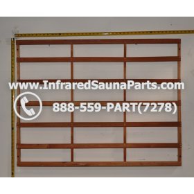 WOOD BACKRESTS - HEMLOCK BACKREST STYLE 2 ( 43" x 33" ) 2