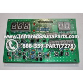 CIRCUIT BOARDS WITH  FACE PLATES - CIRCUIT BOARD WITH FACE PLATE VIDAL  INFRARED SAUNA 10J0460 3