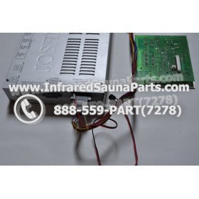 COMPLETE CONTROL POWER BOX WITH CONTROL PANEL - COMPLETE CONTROL POWER BOX SUNMATE INFRARED SAUNA STYLE 3 WITH ONE CONTROL PANEL 4