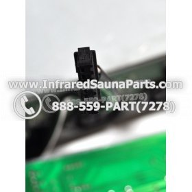 COMPLETE CONTROL POWER BOX WITH CONTROL PANEL - COMPLETE CONTROL POWER BOX SUNMATE INFRARED SAUNA STYLE 2 WITH TWO CONTROL PANELS 6