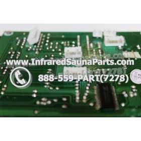 CIRCUIT BOARDS WITH  FACE PLATES - CIRCUIT BOARD WITH FACEPLATE CLEARLIGHT INFRARED SAUNA WO45A-SPCB STYLE 2 5