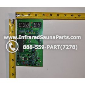 CIRCUIT BOARDS WITH  FACE PLATES - CIRCUIT BOARD WITH FACE PLATE VIDAL INFRARED SAUNA 06S065 4