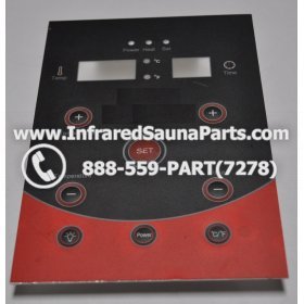 FACE PLATES - FACEPLATE FOR CIRCUIT BOARD VIDAL INFRARED SAUNA  06S084 3
