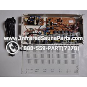 COMPLETE CONTROL POWER BOX 110V / 120V - COMPLETE CONTROL POWER BOX 110V / 120V VIDAL  INFRARED SAUNA STYLE 4 5