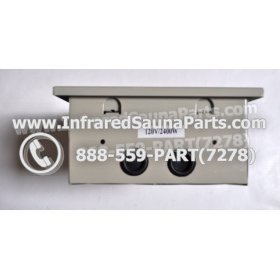 COMPLETE CONTROL POWER BOX 110V / 120V - COMPLETE CONTROL POWER BOX 110V  120V 2400 WATTS WITH COMPLETE WIRING HARNESS 7