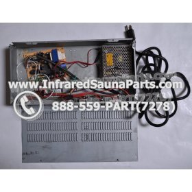 COMPLETE CONTROL POWER BOX 110V / 120V - COMPLETE CONTROL POWER BOX 110V / 120V WATERSTAR INFRARED SAUNA STYLE 8 4