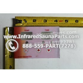 FACE PLATES - FACEPLATE FOR ICONO SAUNA USA INFRARED SAUNA SECONDARY 3