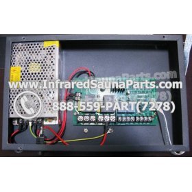 COMPLETE CONTROL POWER BOX 110V / 120V - COMPLETE CONTROL POWER BOX 110V / 120V WITH 8 CIRCUIT BOARD PINS SAUNA KING INFRARED SAUNA 18