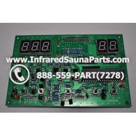 CIRCUIT BOARDS WITH  FACE PLATES - CIRCUIT BOARD WITH FACEPLATE 06S10195 8 BUTTONS 2