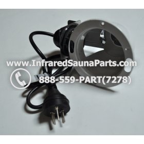 COMPLETE LIGHT ASSEMBLY 110V / 120V - COMPLETE LIGHT ASSEMBLY WITH POWER CORD 110V / 120V 6