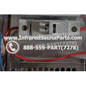 COMPLETE CONTROL POWER BOX 220V / 240V - COMPLETE CONTROL POWER BOX  220V / 240V LONGEVITY INFRARED SAUNA STYLE 1 11