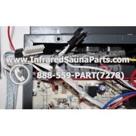 COMPLETE CONTROL POWER BOX 220V / 240V - COMPLETE CONTROL POWER BOX 220V / 240V WITH 7 CIRCUIT BOARD PINS  6 FEMALE PLUGS SUPPLY WORLD INFRARED SAUNA 16