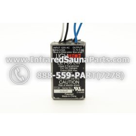 ADAPTERS / TRANSFORMERS - ADAPTERS TRANSFORMERS LIGHTECH LET 60 LW CLASS 2 TRANSFORMER 1