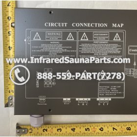 COMPLETE CONTROL POWER BOX WITH CONTROL PANEL - COMPLETE CONTROL POWER BOX 220V / 240V WITH HORIZONTAL PANEL AND BLUETOOTH OPTION 11