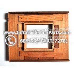 WOOD CONTROL PANEL TRIMS - CEDAR WOOD CONTROL PANEL TRIM STYLE 1 4
