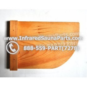 WOOD SHELVES + CUP HOLDERS - HEMLOCK WOOD CUP HOLDER STYLE 4 5