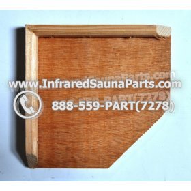 WOOD SHELVES + CUP HOLDERS - HEMLOCK WOOD CUP HOLDER STYLE 8 4