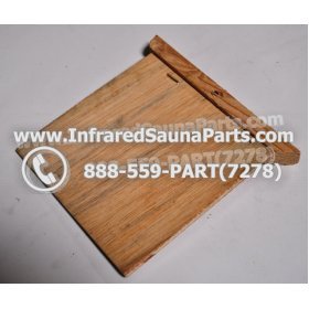 WOOD VENTS - HEMLOCK WOOD SLIDING DOOR COVER STYLE 3 1