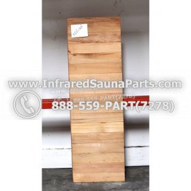 WOOD BENCHS + HEATERS - HEMLOCK WOOD BENCH ( 55.2" x 17.7" ) 2