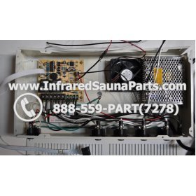 COMPLETE CONTROL POWER BOX 110V / 120V - COMPLETE CONTROL POWER BOX 110V / 120V GAIA INFRARED SAUNA STYLE 1 6