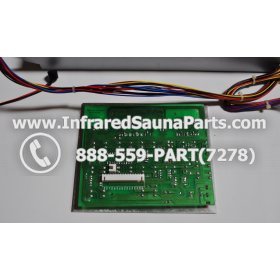 COMPLETE CONTROL POWER BOX WITH CONTROL PANEL - COMPLETE CONTROL POWER BOX JOSEN INFRARED SAUNA STYLE 3 WITH ONE CONTROL PANEL 3