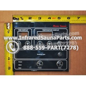 FACE PLATES - FACEPLATE FOR CIRCUIT BOARD SRZHX001 GAIA 8 BUTTONS 2