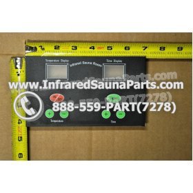 CIRCUIT BOARDS WITH  FACE PLATES - CIRCUIT BOARD WITH FACEPLATE HEALTHLAND INFRARED SAUNA NYSN3DB F1.3 WITH WIRE 2