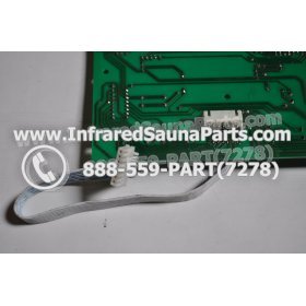 CIRCUIT BOARDS WITH  FACE PLATES - CIRCUIT BOARD WITH FACEPLATE WATERSTAR INFRARED SAUNA NYSN3DB F1.3 WITH WIRE 6