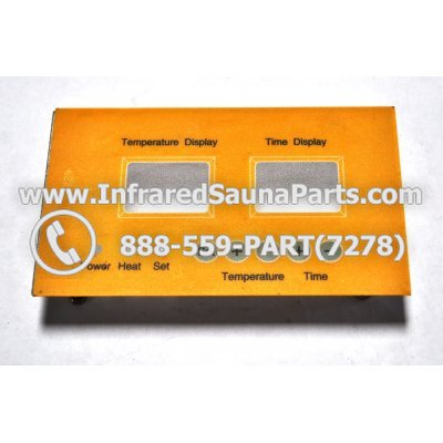 FACE PLATES - FACEPLATE FOR CIRCUIT BOARD HYDRA INFRARED SAUNA  WSP4 1