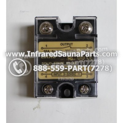 RELAYS / SOLID RELAYS - RELAYS  SOLID RELAY LIRRD LRSSR-DA 380VAC 30AMP 1