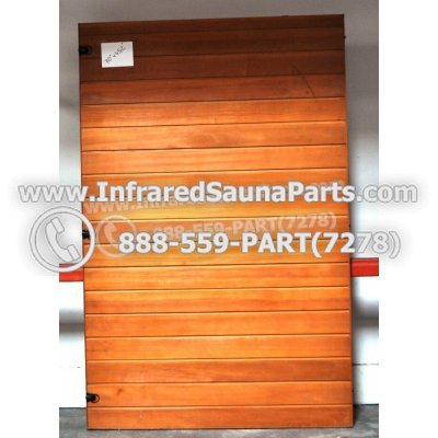 WOOD SAUNA WALLS - HEMLOCK WOOD SAUNA PANEL ( 70" x 45.2" ) 1